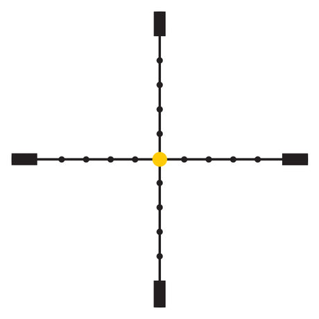 Trijicon - AccuPoint® 2.5-10x56 Riflescope, MIL-Dot Crosshair, Tritium / Fiber Optics Illuminated