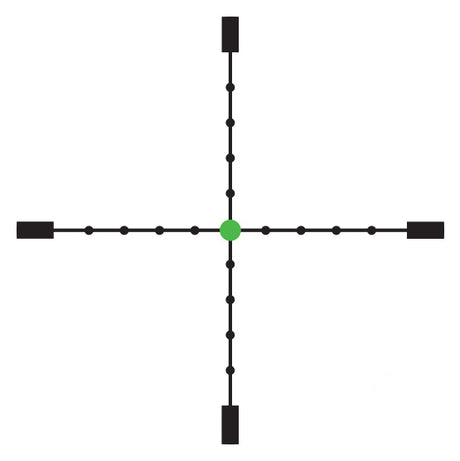 Trijicon - AccuPoint 2.5-12.5x42 Riflescope, Tritium / Fiber Optics Illuminated
