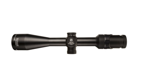 Trijicon - AccuPoint® 3-18x50 Second Focal Plane (SFP) Riflescope MOA Ranging Reticle with Green Dot, 30mm Tube, Satin Black, Exposed Elevation w/ Return to Zero Feature