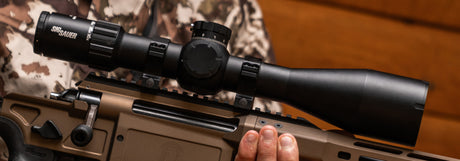 Sig Sauer – TANGO-DMR 5-30x56MM FFP Scope, MRAD/MOA, 34mm Tube