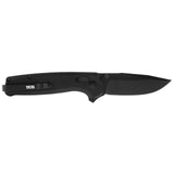 SOG - Terminus XR, 2.95" Folding Knife, Clip Point Straight Edge, G10 Handle, D2 Steel, Black