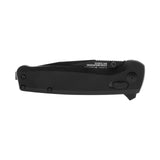 SOG - Terminus XR, 2.95" Folding Knife, Clip Point Straight Edge, G10 Handle, D2 Steel, Black