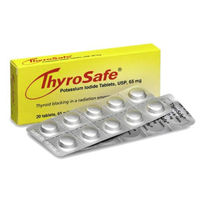 MIRA Safety - Thyrosafe Potassium Iodide Tablets 65mg