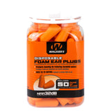 Walkers - Foam Ear Plugs 50 Pack Jar (Orange)