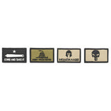 Walkers - PATRIOT PATCH KIT – 4 Assorted Patches (Come & Take It Version)