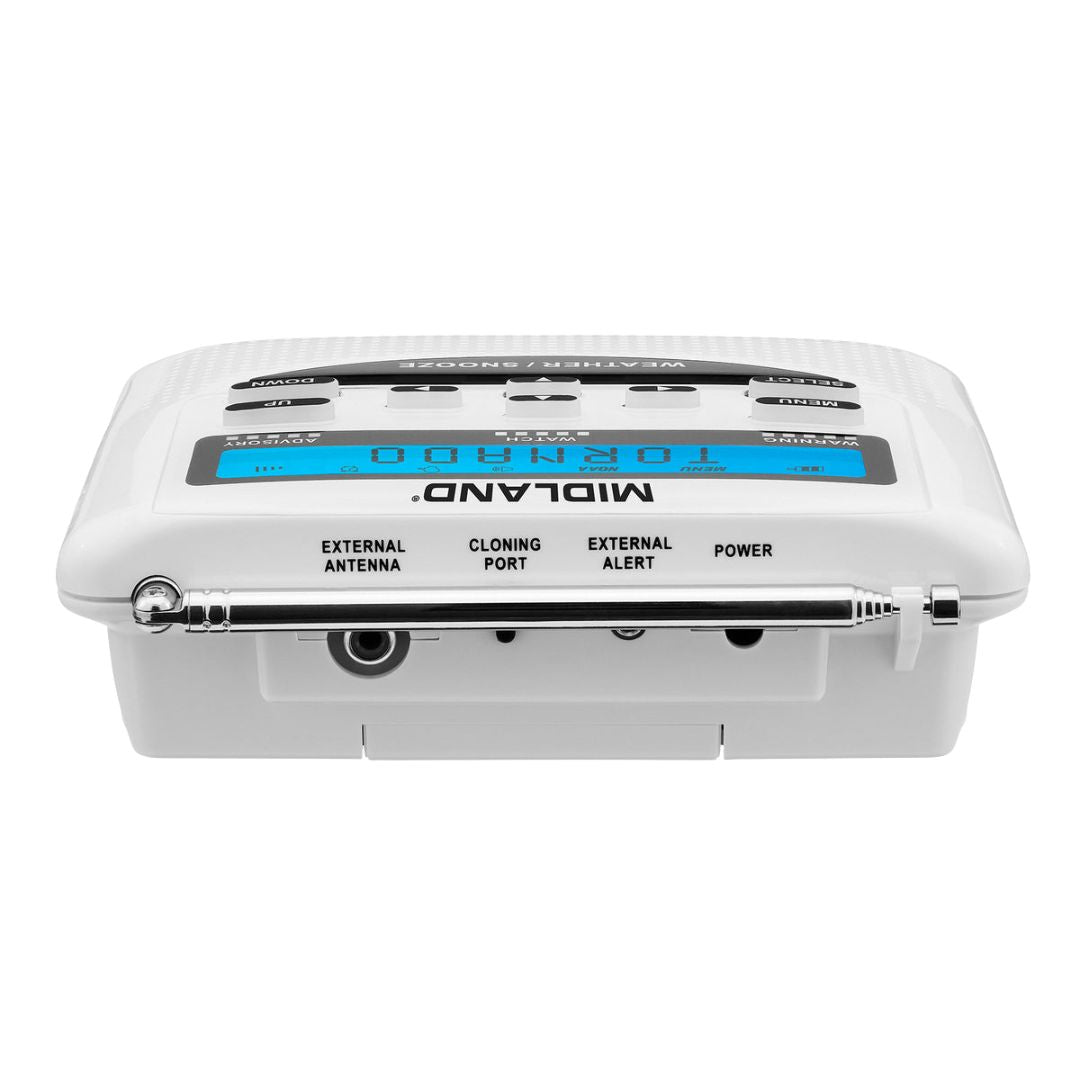 Midland - WR120 NOAA Weather Alert Radio With Alarm & Backup