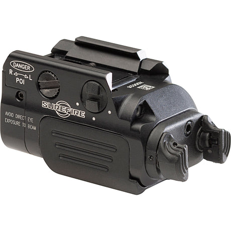 SureFire - XR2, Compact Rechargeable 800 Lumen Handgun Light + Laser Sight (Red or Green)