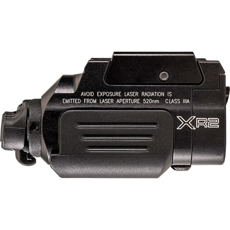SureFire - XR2, Compact Rechargeable 800 Lumen Handgun Light + Laser Sight (Red or Green)