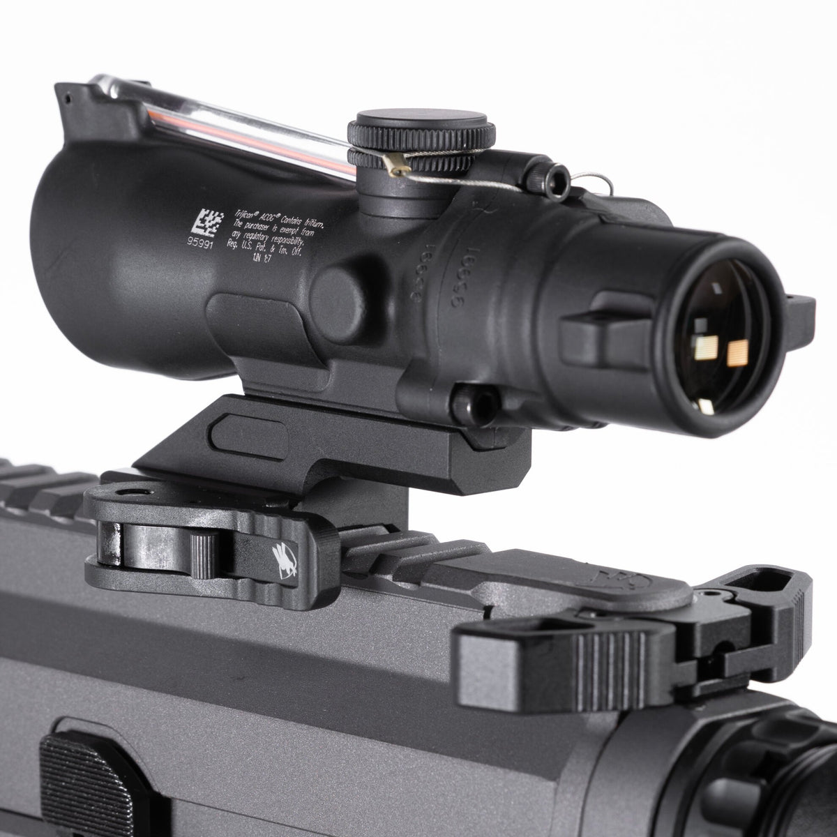 American Defense - AD-B2 Cantilever Mini ACOG QD Mount - Black