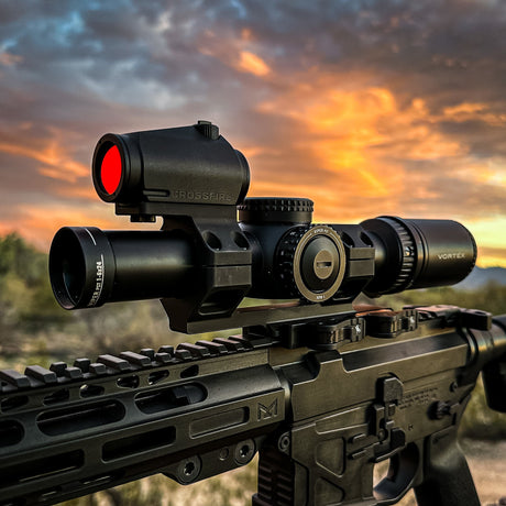 American Defense - AD-Delta-C Cantilever Mount 1.7" Black 30mm — view 4