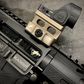 American Defense - Trijicon RMR Lightweight QD Mount - Low-RH, Black