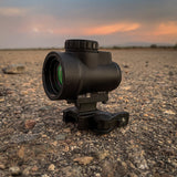 American Defense - Trijicon MRO Lightweight Mount, Tac Lever, Low