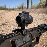 American Defense - Trijicon MRO Lightweight Mount, Tac Lever, Low