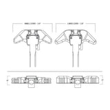 Aero Precision - AR-10 BREACH Ambidextrous Charging Handle - Black — view 4