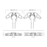 Aero Precision - BREACH AR-10 Ambidextrous Charging Handle - ODG