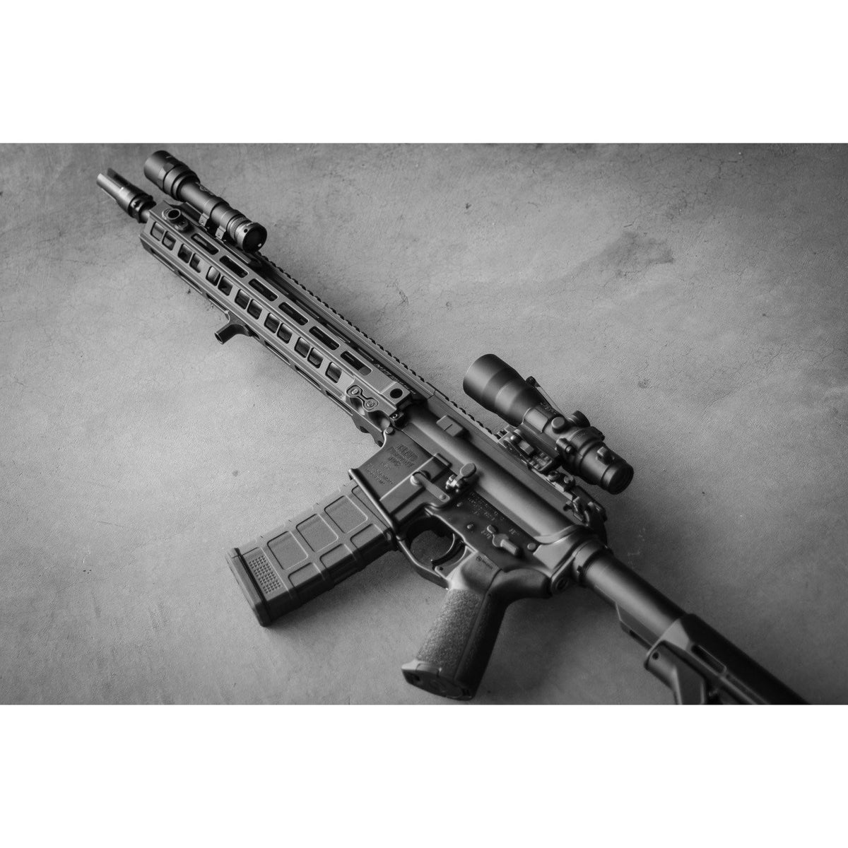 Arisaka Defense - Finger Stop M-Lok in Magpul FDE Cerakote
