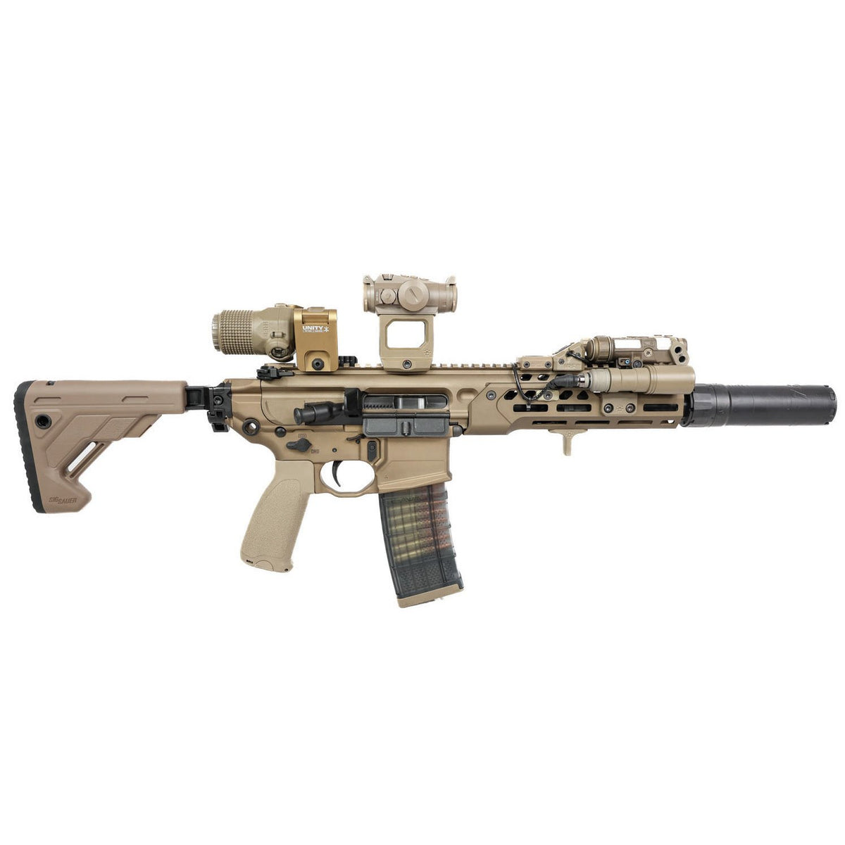 Arisaka Defense - Aimpoint Micro Mount Mk2 2.26" FDE Cerakote