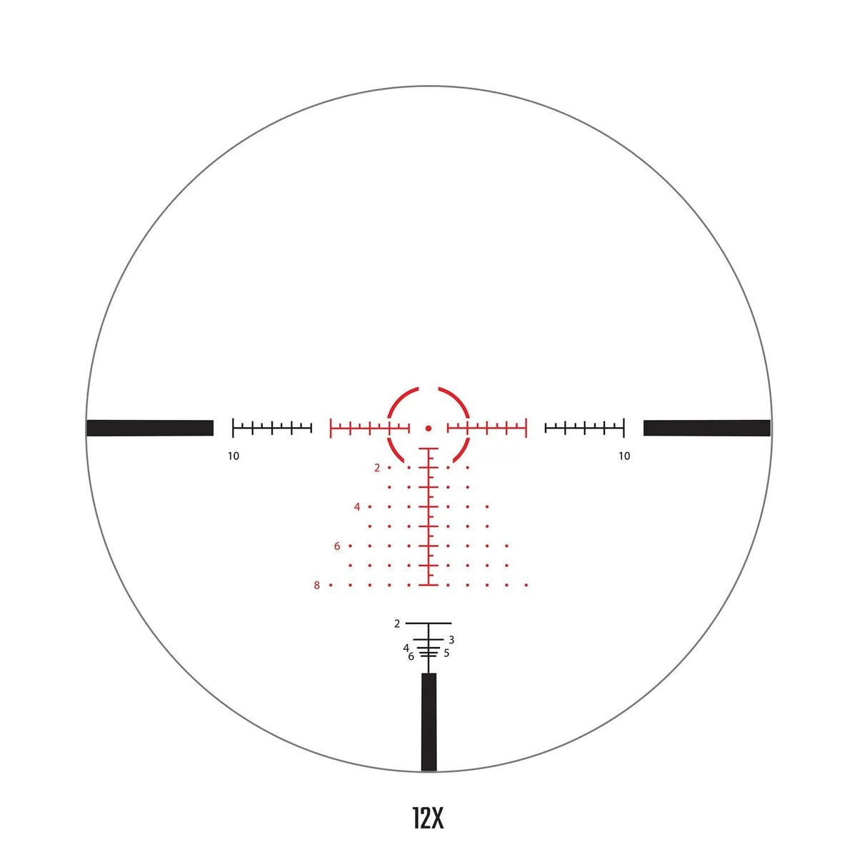 ATHLON - Helos BTR GEN2 2-12×42 AHMR2 FFP IR MIL Scope — view 4