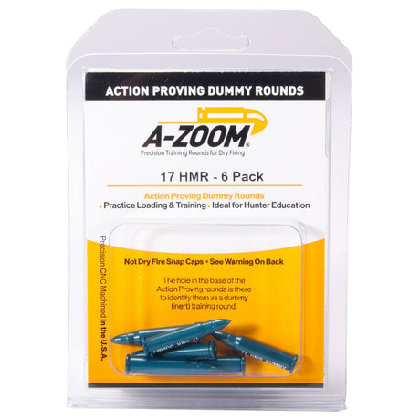 A-Zoom - 17 HMR Rimfire Action Proving Dummy Rounds