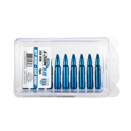 A-Zoom - Blue Snap Caps for .308 Win, 10-Pack