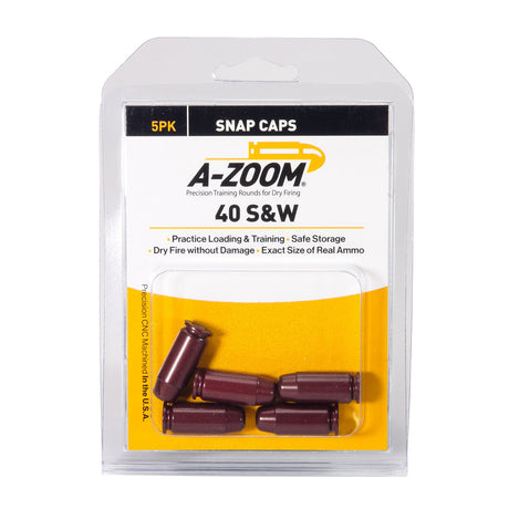A-Zoom - Precision Pistol Snap Caps for 40 S&W
