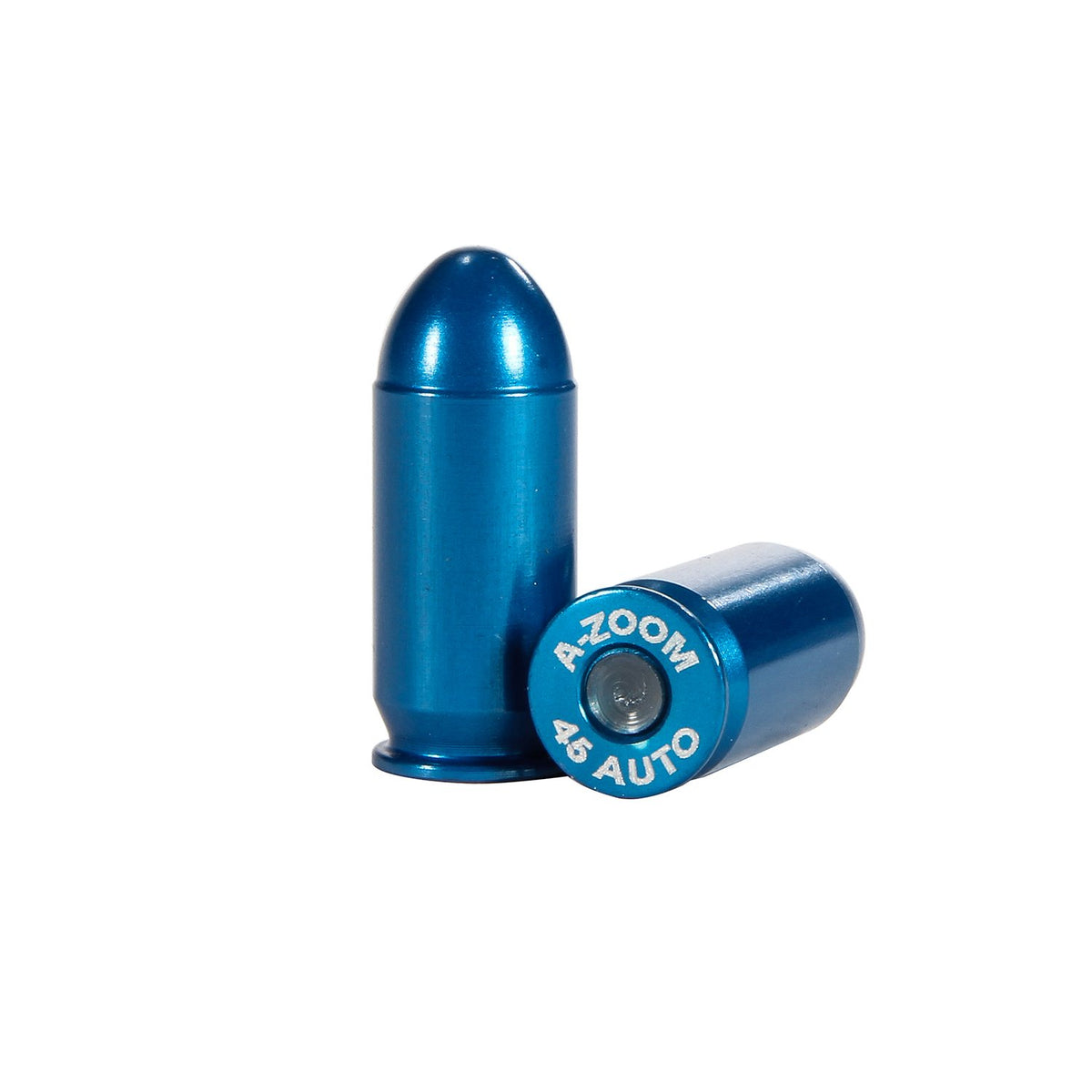 A-Zoom - Blue Snap Caps for 45 ACP, 10 Pack