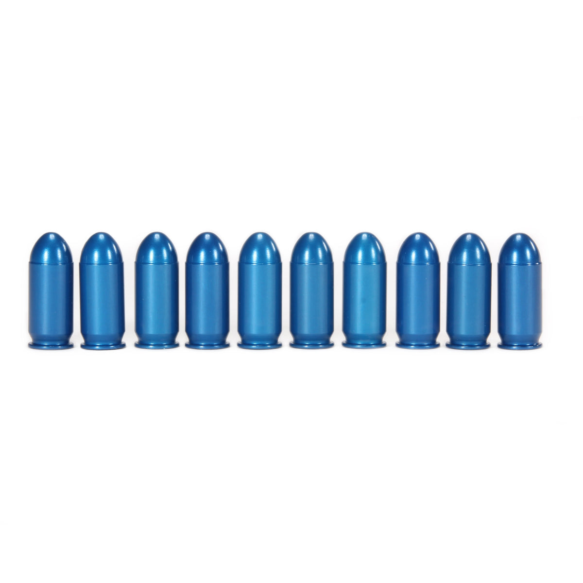 A-Zoom - Blue Snap Caps for 45 ACP, 10 Pack