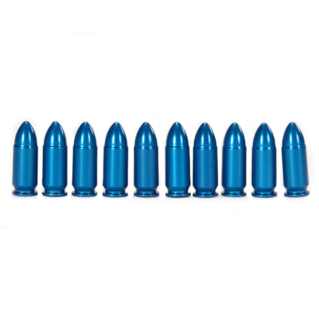 A-Zoom - Blue Snap Caps 9mm Value Pack, 10 Pack