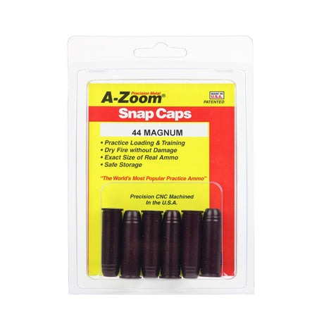 A-Zoom - Revolver Snap Caps for 44 Mag - 6 Pack