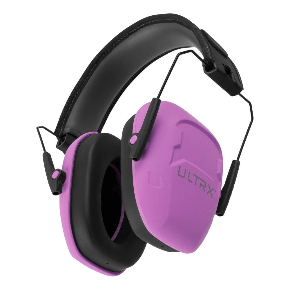 Allen - ULTRX Shield Passive Earmuff, Plum — view 5