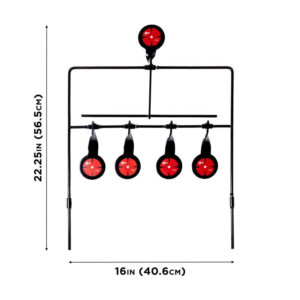 Allen EZ Aim – Deflector Spinner Target System, .22 Cal Steel