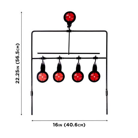 Allen EZ Aim – Deflector Spinner Target System, .22 Cal Steel