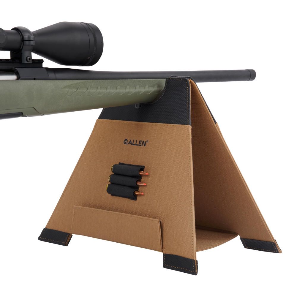 Allen Company - X-Focus 8.5" Folding Shooting Rest, Coyote/Black