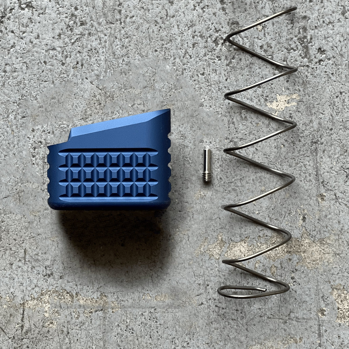 Backup Tactical - Mag Extension for Glock 19/23 - Anodized Blue