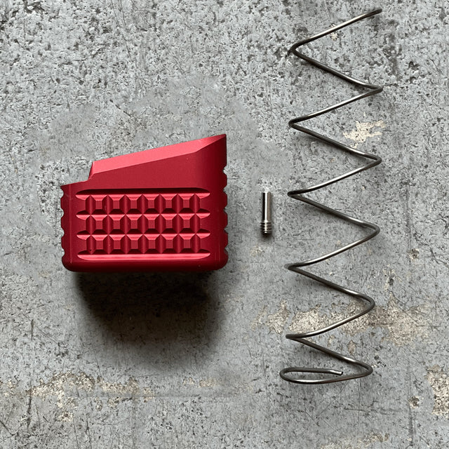 Backup Tactical - Mag Extension for Glock 19/23 - Anodized Red