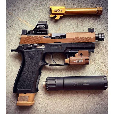 Backup Tactical - Threaded Barrel for Sig P320 Compact - Black — view 2