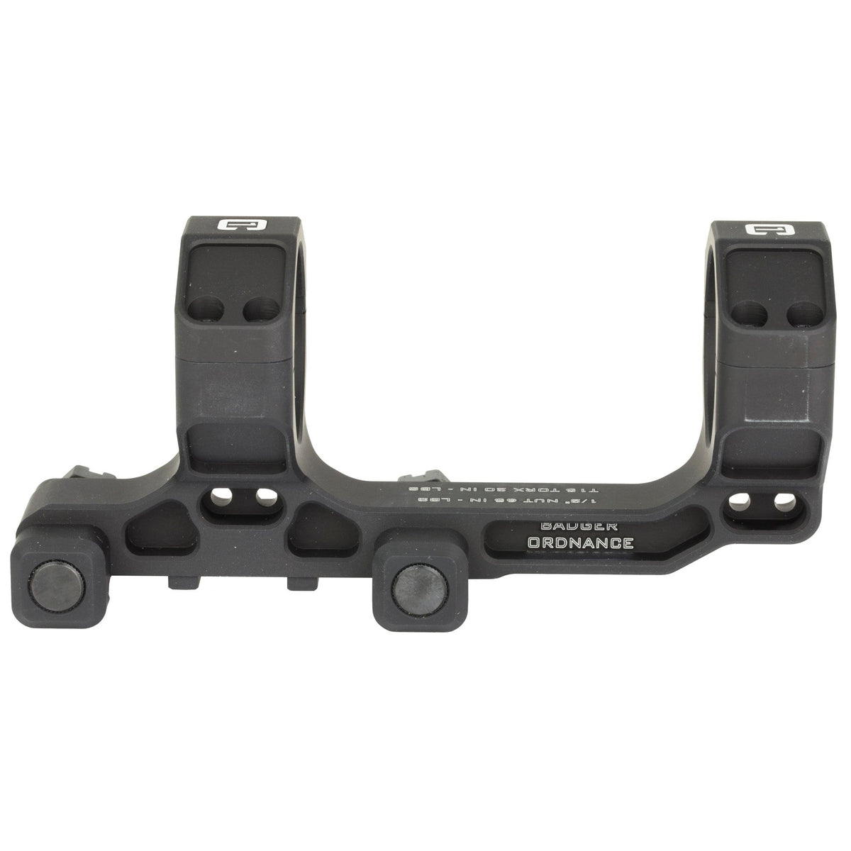 Badger Ordnance - C.O.M.M. 34 MM 1.54" NV Height Mount - Black