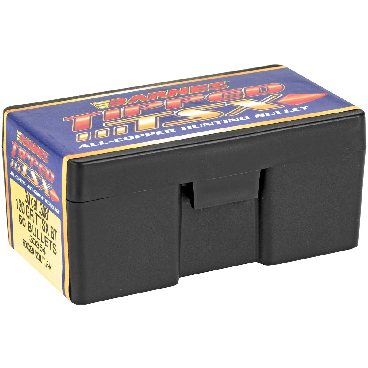 Barnes - 0.308" 30 CAL TTSX BT Bullets - 130 Grain, 50 Count
