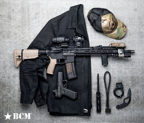 BCM - Grip Mod 4, Improved AR Pistol Grip