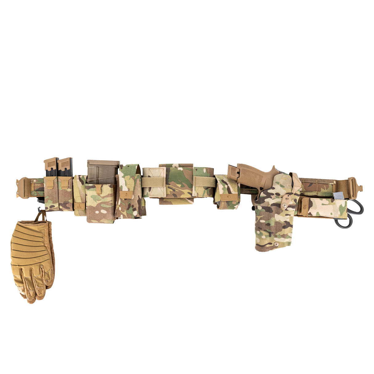 Haley Strategic Partners - D3, Belt, 1" Molle Mounting, Cobra Buckle Enclosure, XXLarge, 2" Nylon Webbing Construction, Multicam