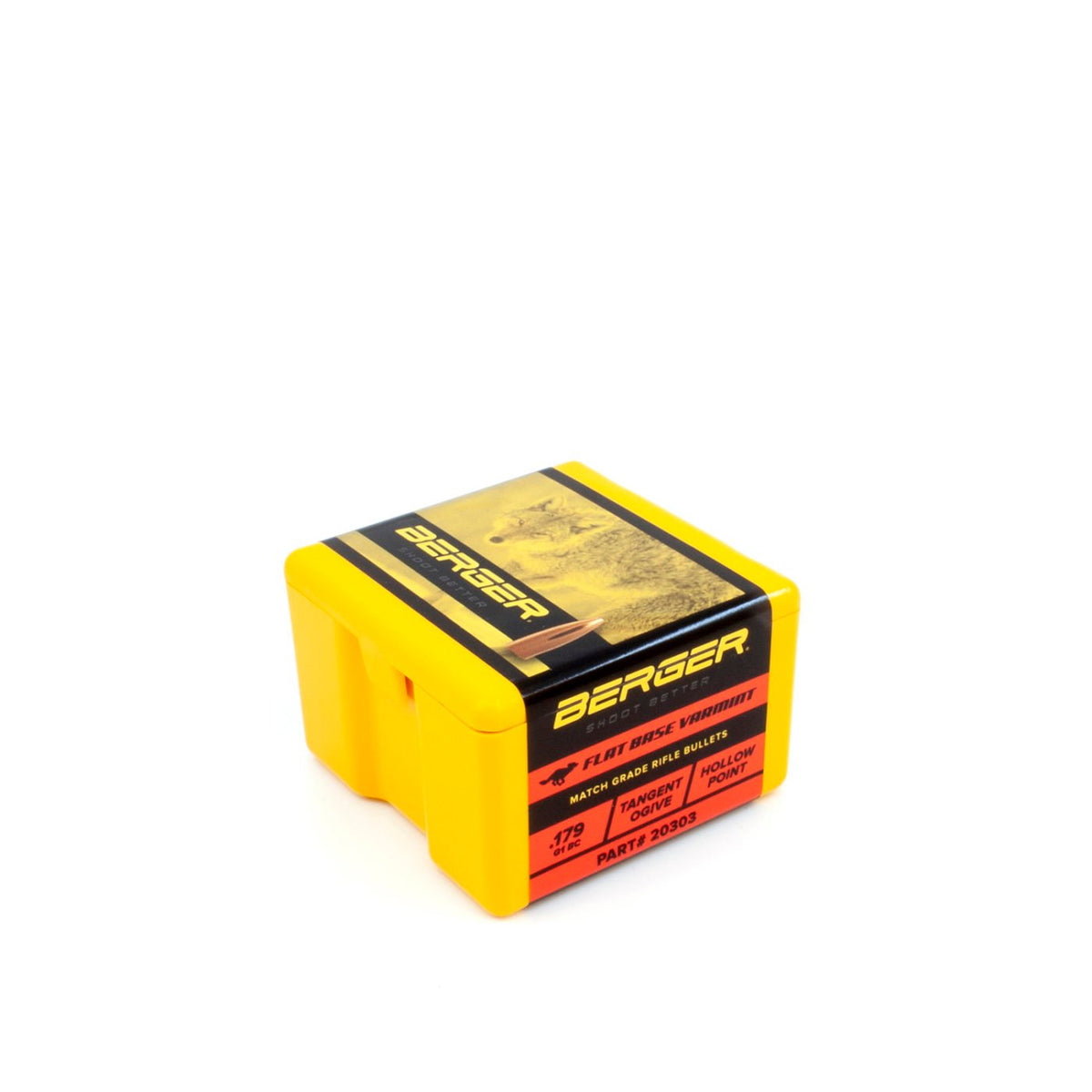 Berger Bullets - 20 Caliber 35 Grain FB Varmint Rifle Bullet - 100 ct