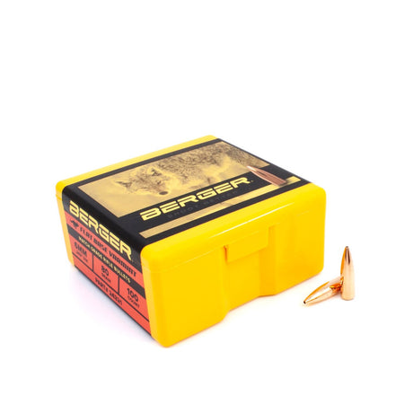 Berger Bullets - 6 mm 80 Grain FB Varmint Rifle Bullet - 100 ct