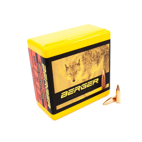 Berger Bullets - 6 mm 80 Grain FB Varmint Rifle Bullet - 100 ct