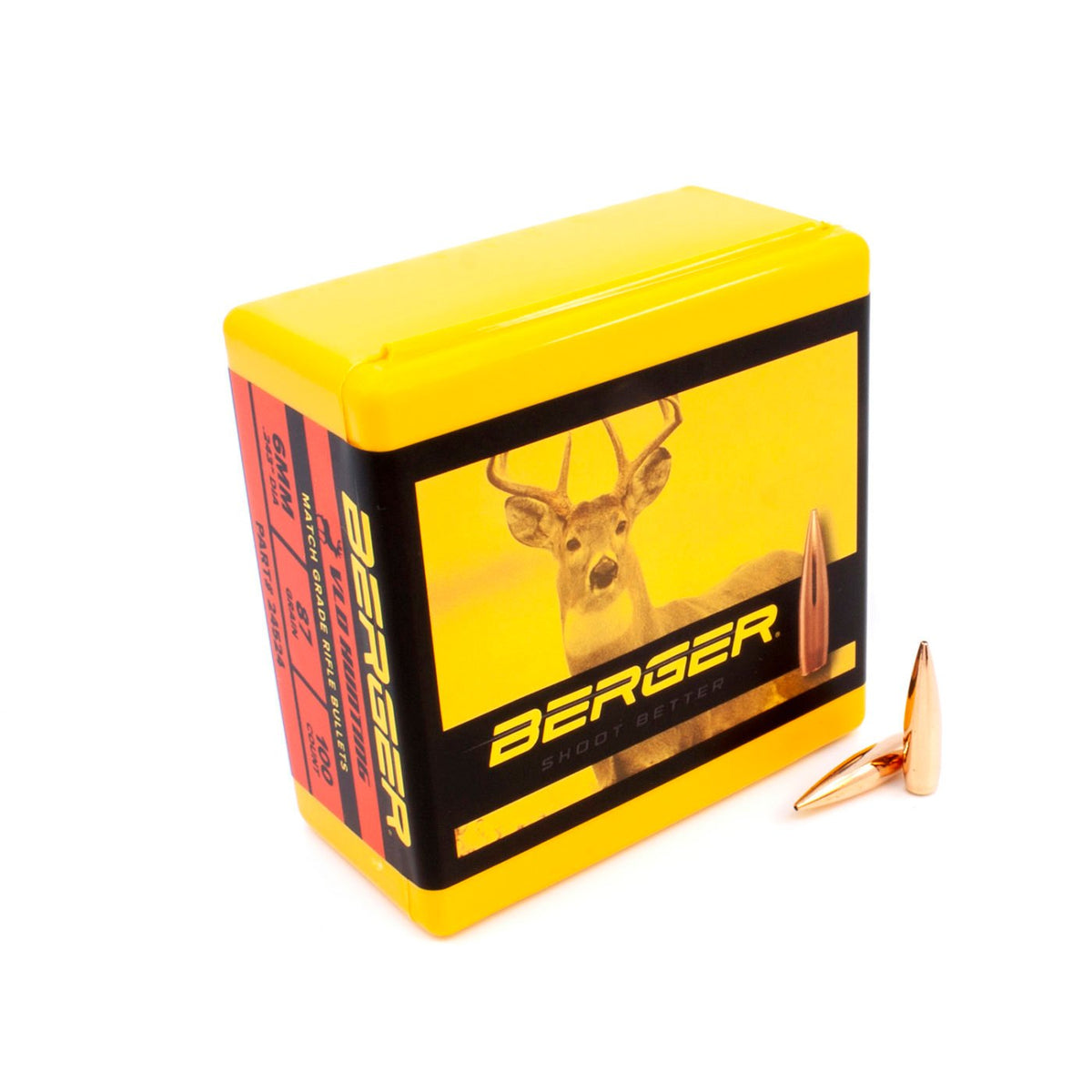 Berger Bullets - 6 mm 87 Grain VLD Hunting Rifle Bullet - 100 ct
