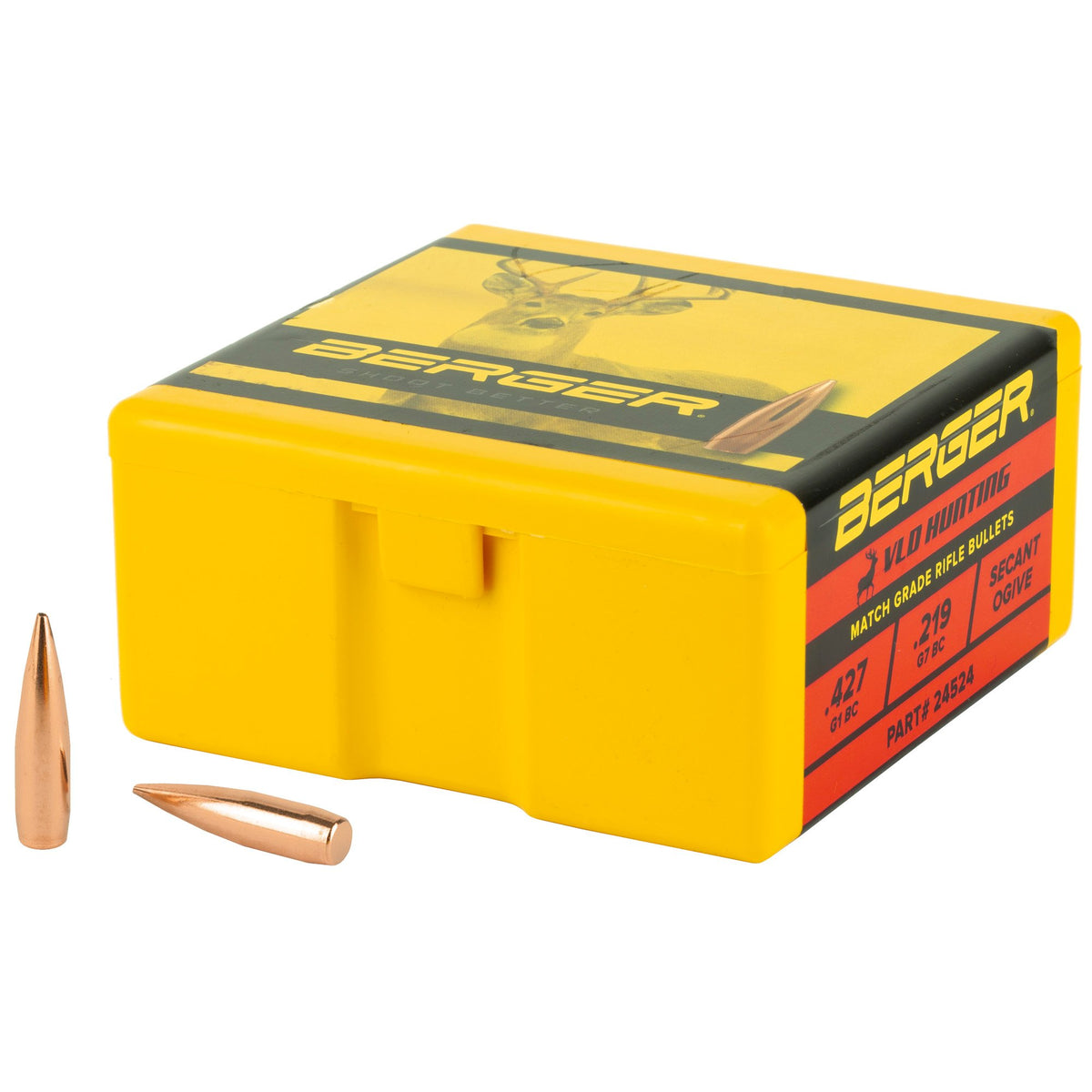 Berger Bullets - 6 mm 87 Grain VLD Hunting Rifle Bullet - 100 ct