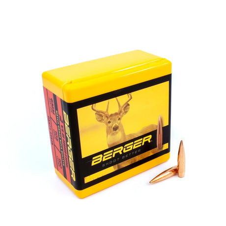 Berger Bullets - 6 mm 105 Grain VLD Hunting Bullet - 100 ct