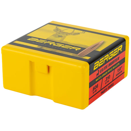 Berger Bullets - 6.5 mm 140 Grain Elite Hunter Rifle Bullet - 100 ct