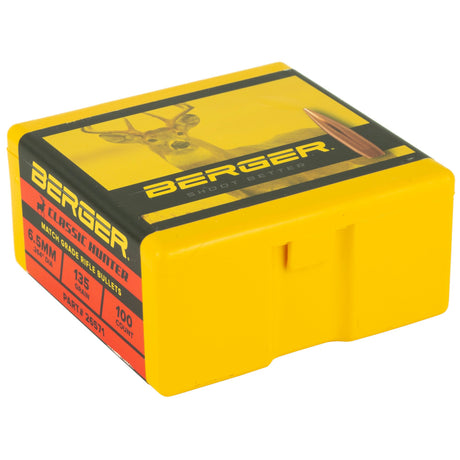 Berger Bullets - 6.5 mm 135 Grain Classic Hunter Bullets - 100 ct
