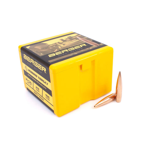 Berger Bullets - 30 Caliber 215 Grain Hybrid Target Bullets - 100 ct