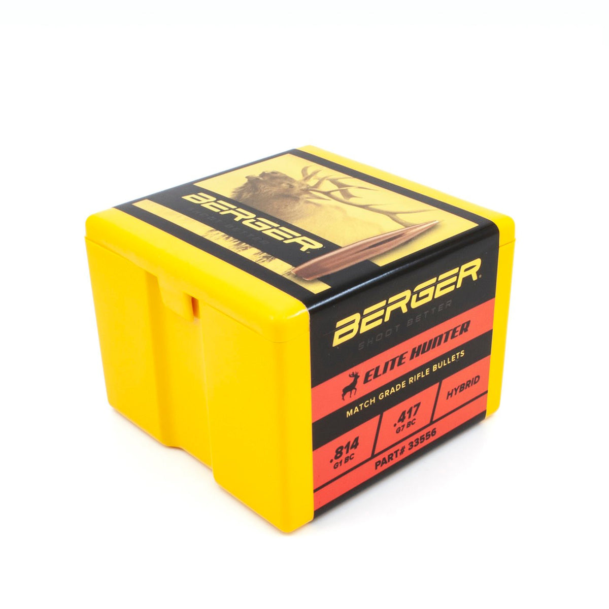 Berger Bullets - 338 Caliber 300 Grain Elite Hunter Bullets - 100 ct